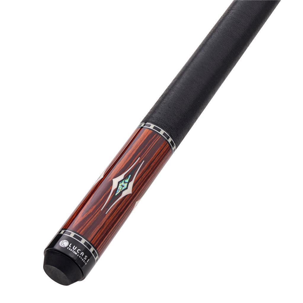 Lucasi LUX 62 Custom Cue Uniloc 11.75MM LTD New, Fast Shipping!