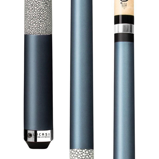 Lucasi LZC8 Custom Pool Cue - Leather Wrap, 11.75mm Uni-loc® Lifetime Warranty