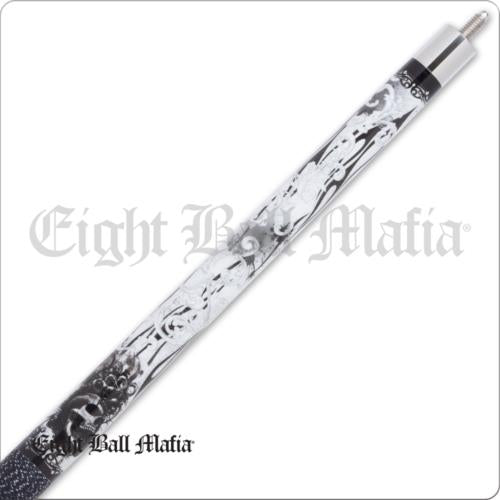 Eight Ball Mafia EBM10 Billiard Pool Cue Stick 19oz Free Shipping!!