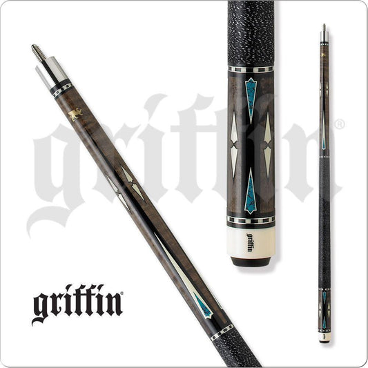 Griffin GR32 Pool Cue w/ Joint Protectors & FREE Shipping 19oz