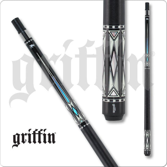 Griffin GR40 Pool Cue w/ Joint Protectors & FREE Shipping 19oz