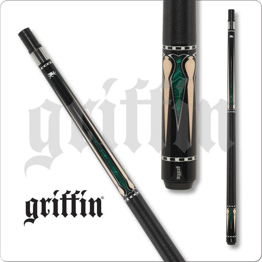 Griffin GR46 Pool Cue w/ Joint Protectors & FREE Shipping 19oz