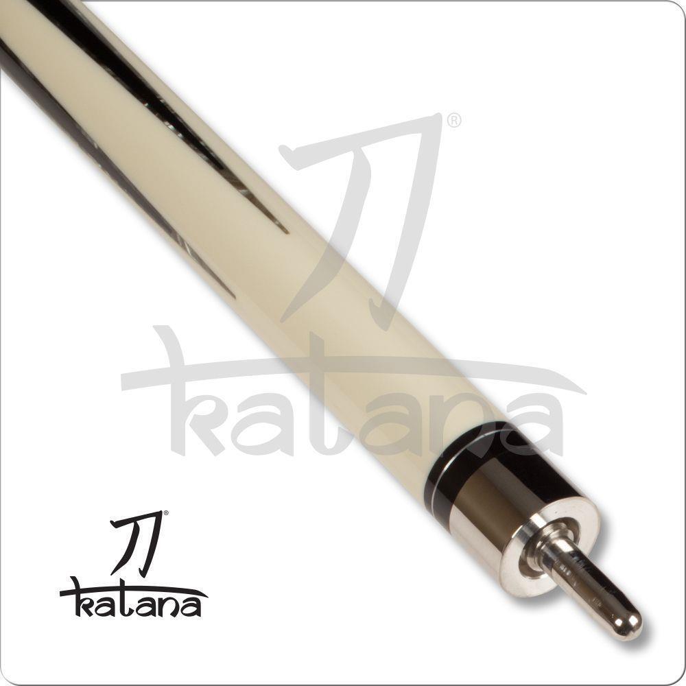 Katana KAT01 Black Points Cue Pool Cue w/ Joint Protectors & FREE Shipping