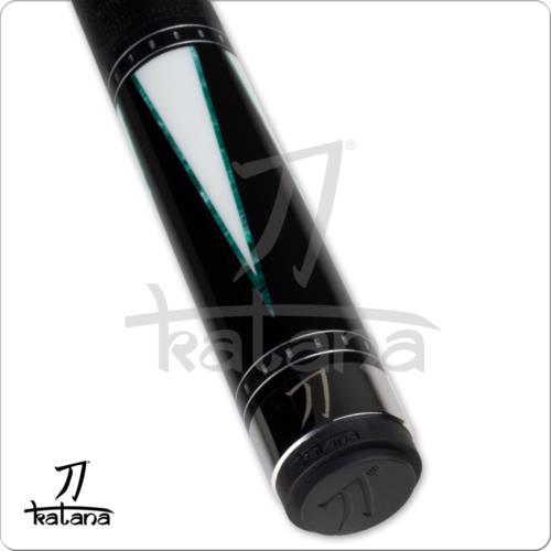 Katana KAT17 Green & White Points Cue Pool Cue w/ Joint Protectors & FREE Shippi