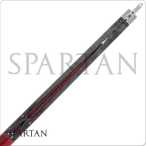 Spartan SPR07 Pool Cue Grey with Red No Wrap 12.75 mm Shaft! Free Shipping!!