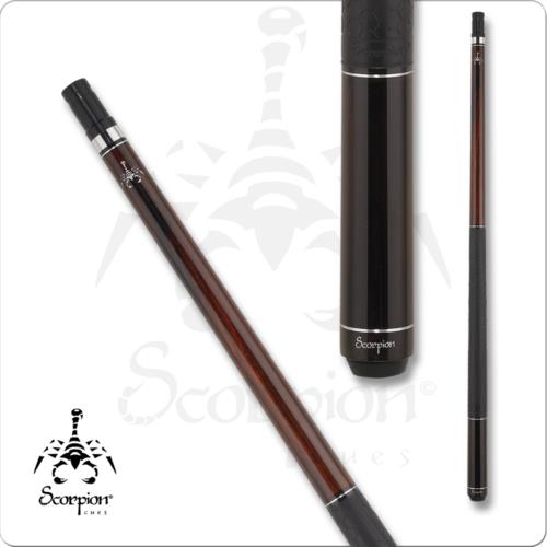 Scorpion JAR10 Series Pool Cue Cherry Wood 19oz Free Shipping!