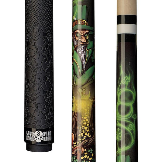 Players DLP Leprechaun Pool Cue Stick 19 oz LIFETIME Warranty, FREE SHIPPING