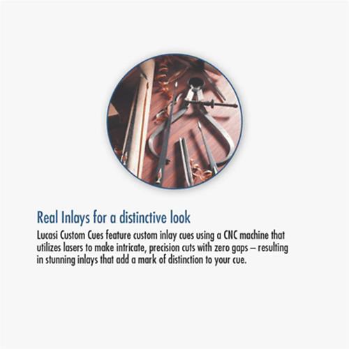 Lucasi LUX 55 Custom Cue Uniloc 12.75mm LTD Only 200 Made New Free Shipping!