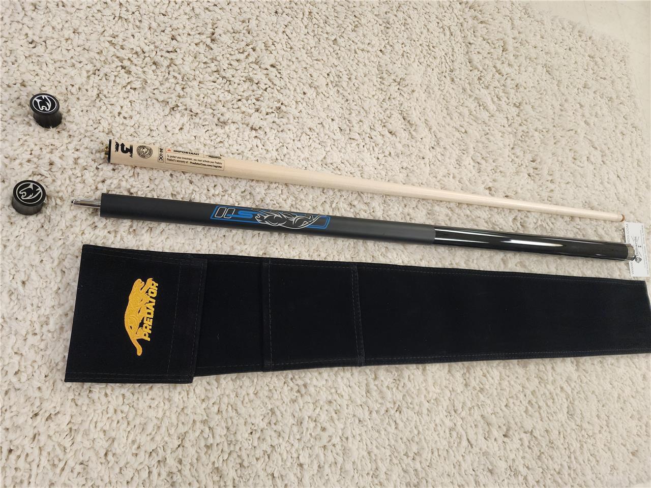 Predator Sport 2 Amp No Wrap Pool Cue Uniloc with Z-3 11.85 mm Shaft New!!!