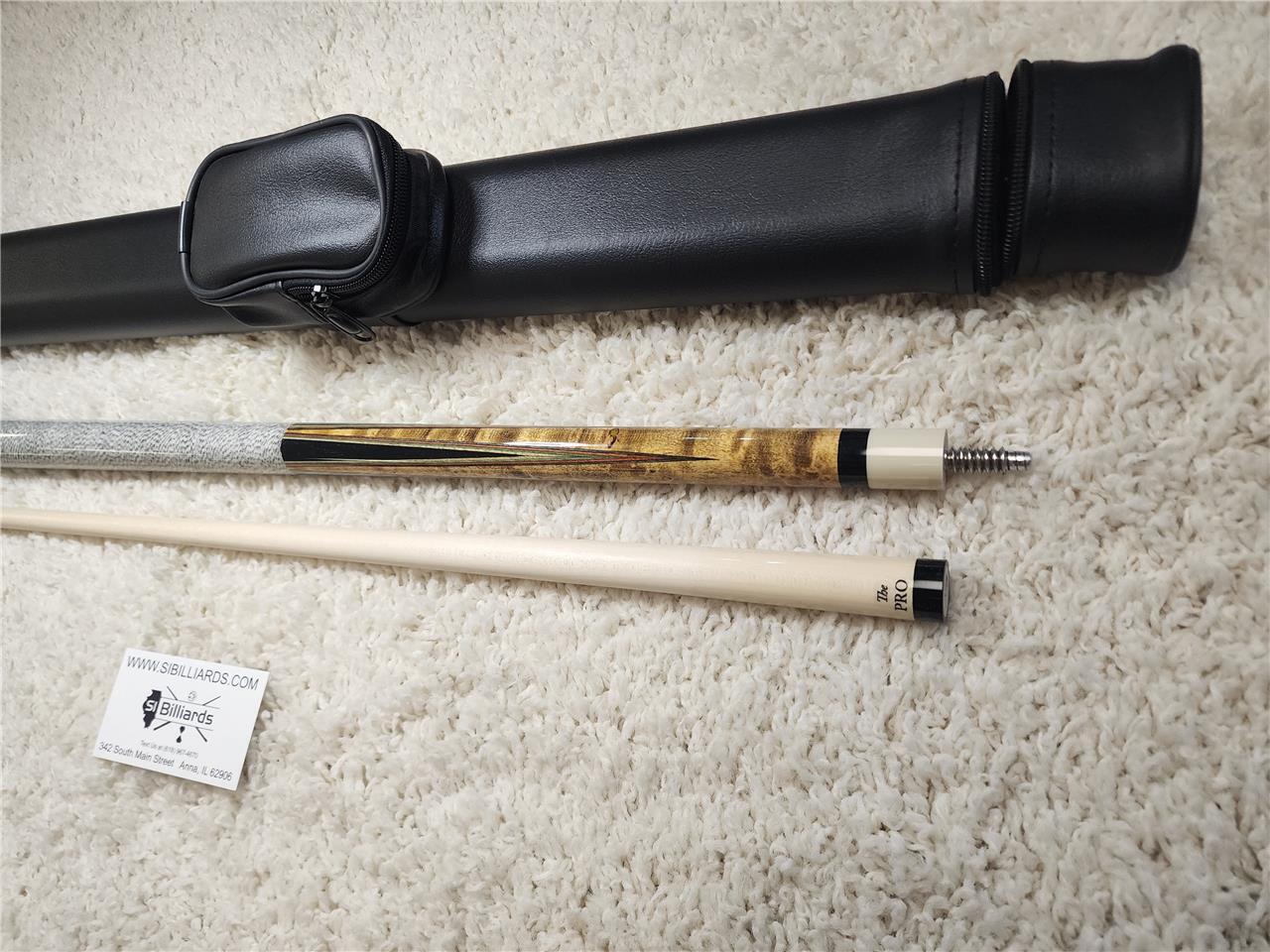 Meucci BMC Pro-Series 3 Pool Cue w/ The Pro Shaft, PRO-3, 1x1 Hard Case Included