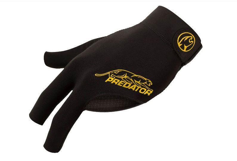 New Predator Second Skin Black/Yellow Glove - L/XL One size - LEFT Hand Pool Glo