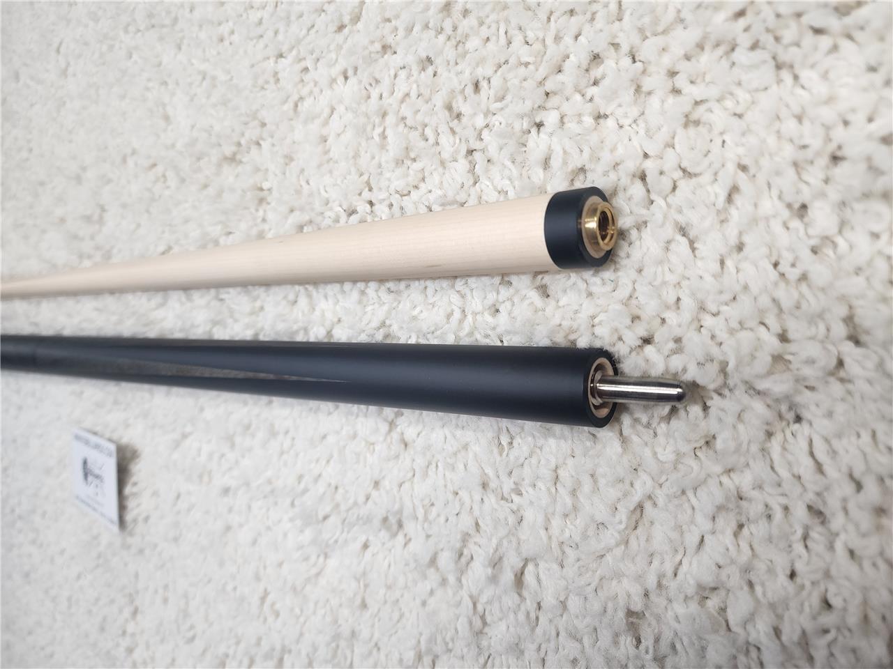 Koda KDJB11 Black and Zebrawood Jump/Break Pool Cue 19 oz 13.75mm Phenolic Tip
