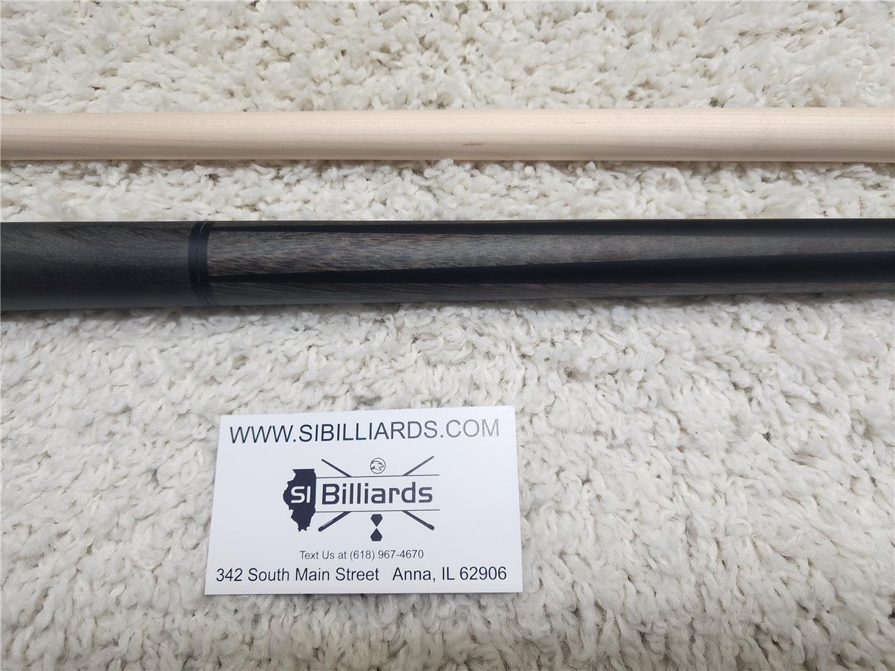 Koda KDJB11 Black and Zebrawood Jump/Break Pool Cue 19 oz 13.75mm Phenolic Tip