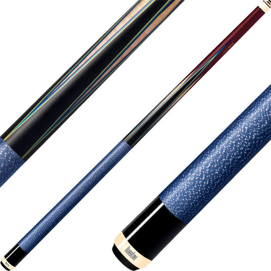 Predator 8 Point Sneaky Pete Purple Heart/Curly Linen Wrap Pool Cue w/ Revo 12.9