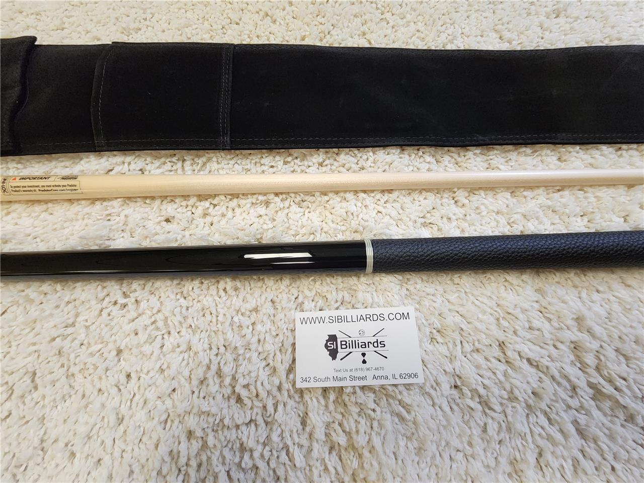 NEW Predator 9K-1 Pool Cue - UniLoc Z-3 11.85mm + Jt. Caps & Case