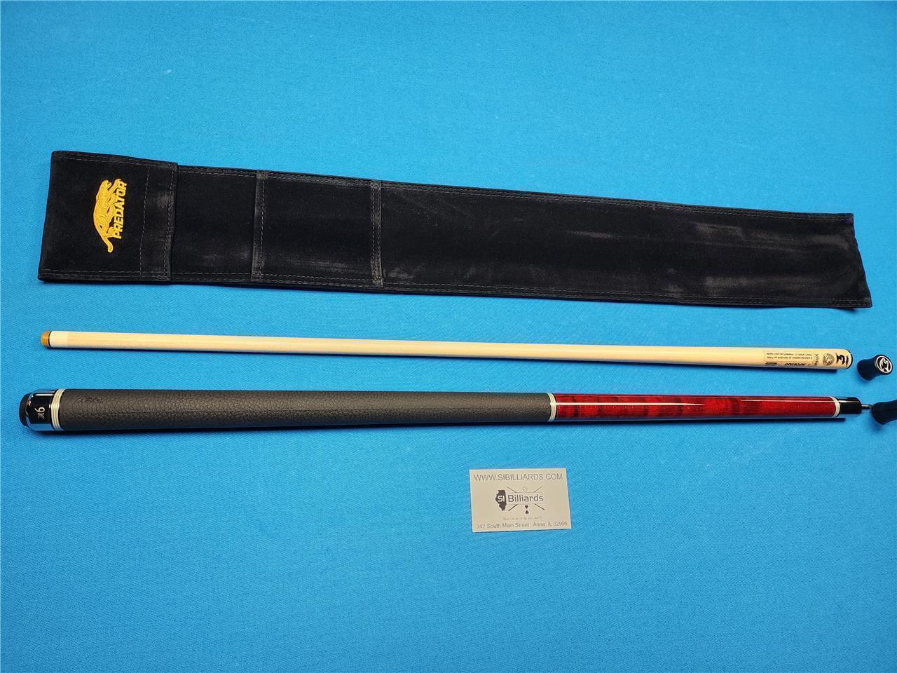 NEW Predator 9K-2 Pool Cue - Z-3 UniLoc 11.85mm + Jt. Caps & Case