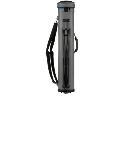 Lucasi Rival 4 Butt 8 Shaft Hard Cue Case PXC2048 with Kick Stand- Free Shipping