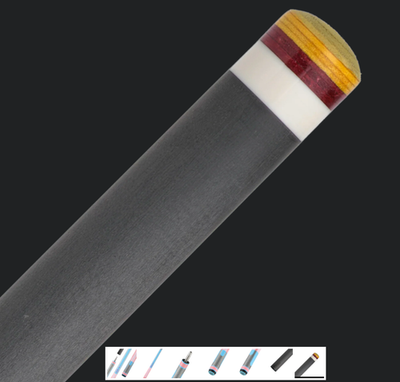 Poison by Predator Candy Series 12.4mm Carbon Fiber Shaft -Pink/Blue - No Wrap