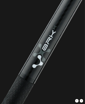 Poison by Predator VX Jump/Break Cue with Venom Carbon Fiber Shaft - Black/Gray