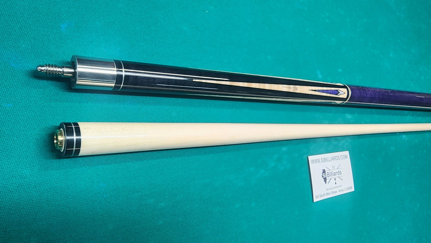 Pechauer P11-N Pro Series Purple Pool Cue, w/ 12.75mm Shaft! Free 1x1 Hard Case!