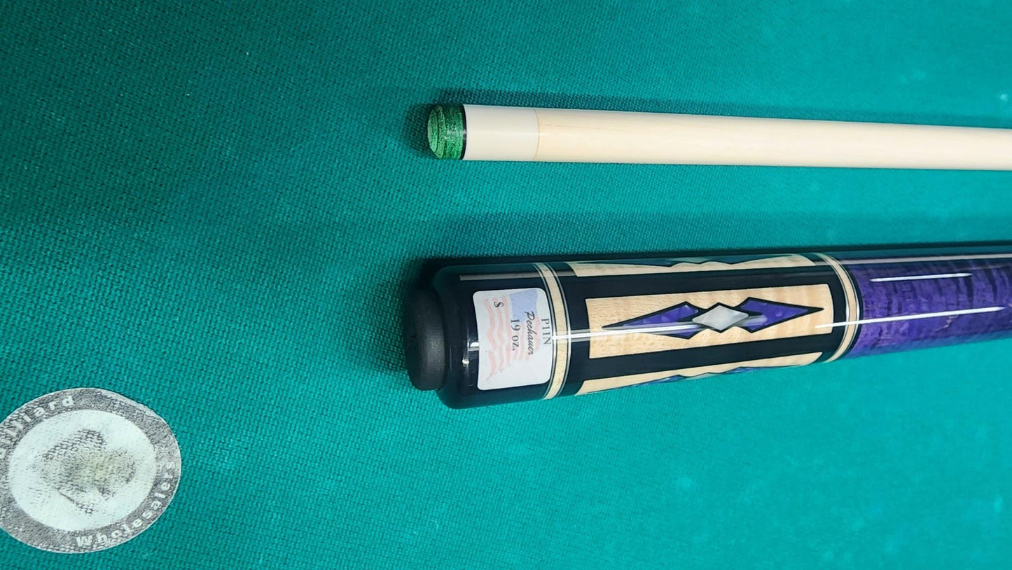 Pechauer P11-N Pro Series Purple Pool Cue, w/ 12.75mm Shaft! Free 1x1 Hard Case!