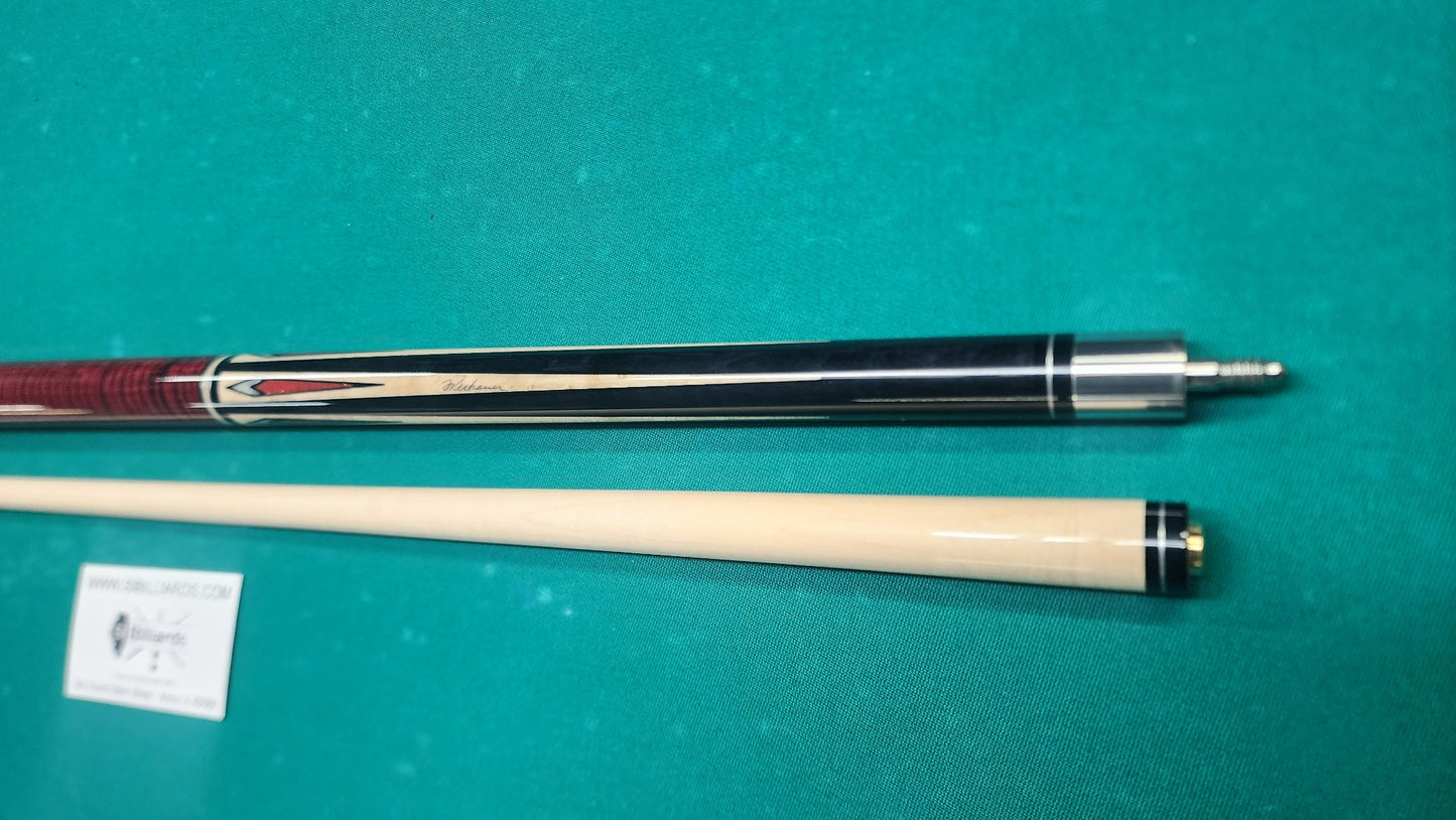 IN STOCK, Pechauer P11-N Pro Series Red Pool Cue, w/ 12.75mm Shaft! In stock!