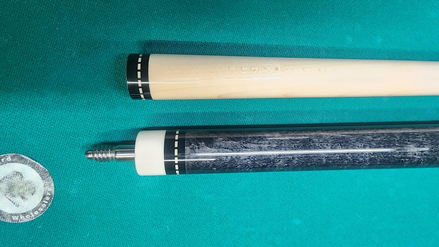 Pechauer JP12-S Pro Series Grey Pool Cue, w/ 12.75mm Shaft! Free 1x1 Hard Case!