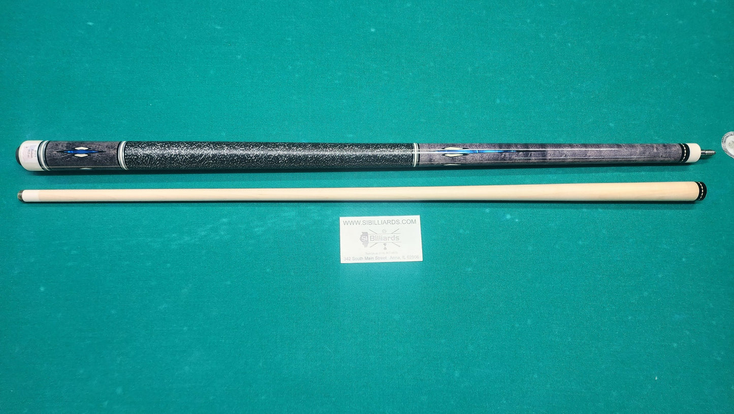Pechauer JP12-S Pro Series Grey Pool Cue, w/ 12.75mm Shaft! Free 1x1 Hard Case!
