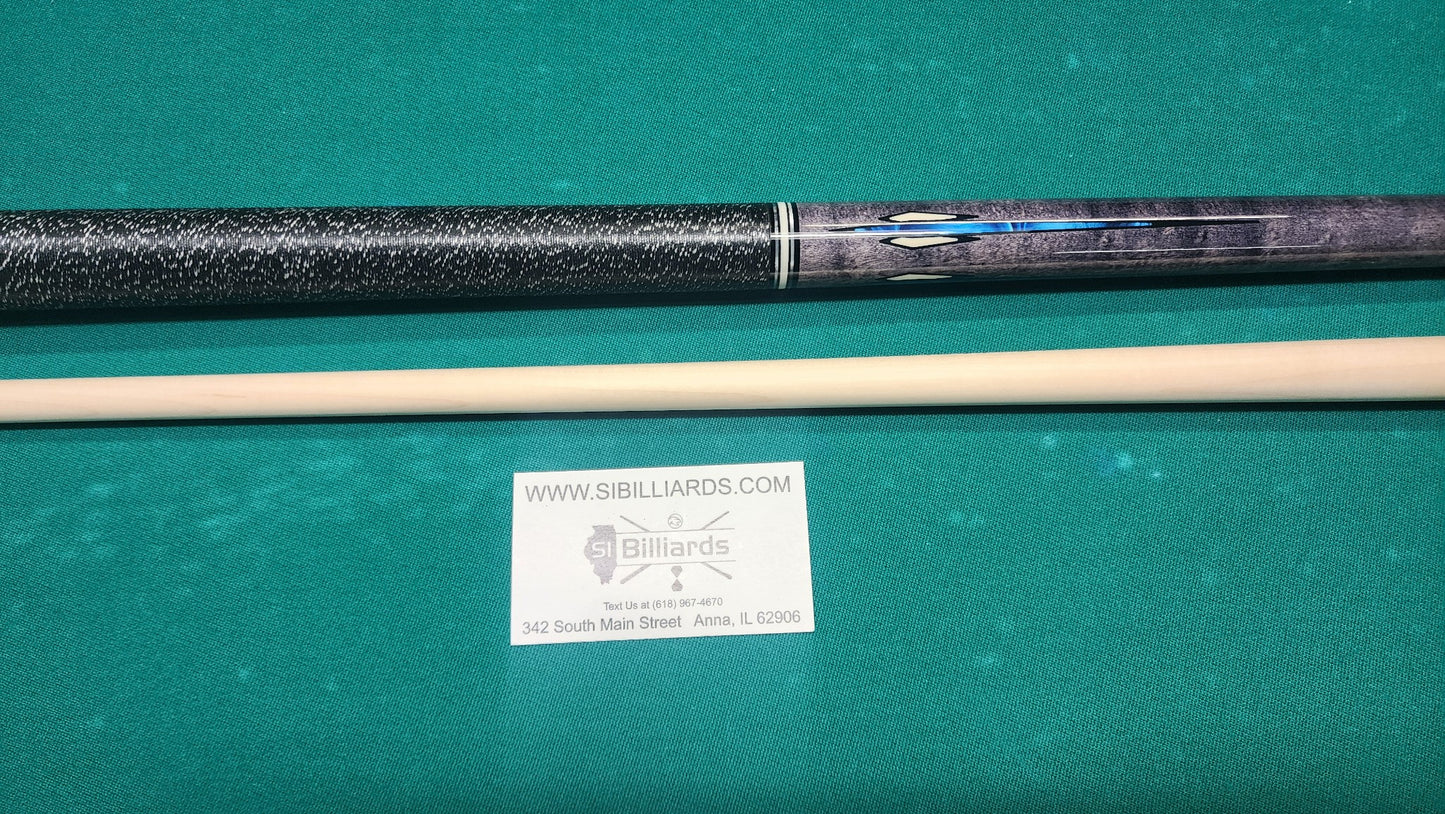 Pechauer JP12-S Pro Series Grey Pool Cue, w/ 12.75mm Shaft! Free 1x1 Hard Case!