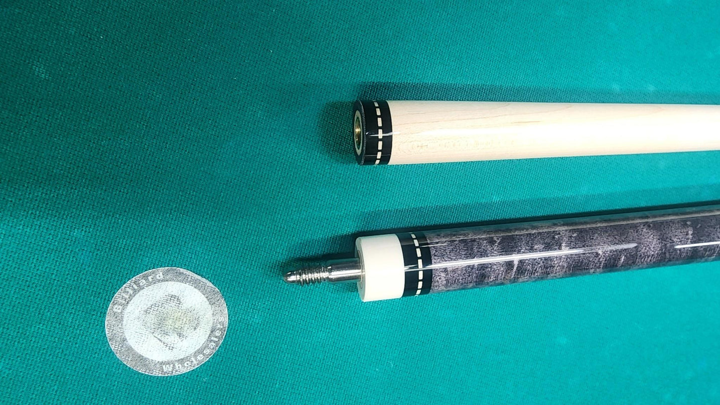 Pechauer JP12-S Pro Series Grey Pool Cue, w/ 12.75mm Shaft! Free 1x1 Hard Case!