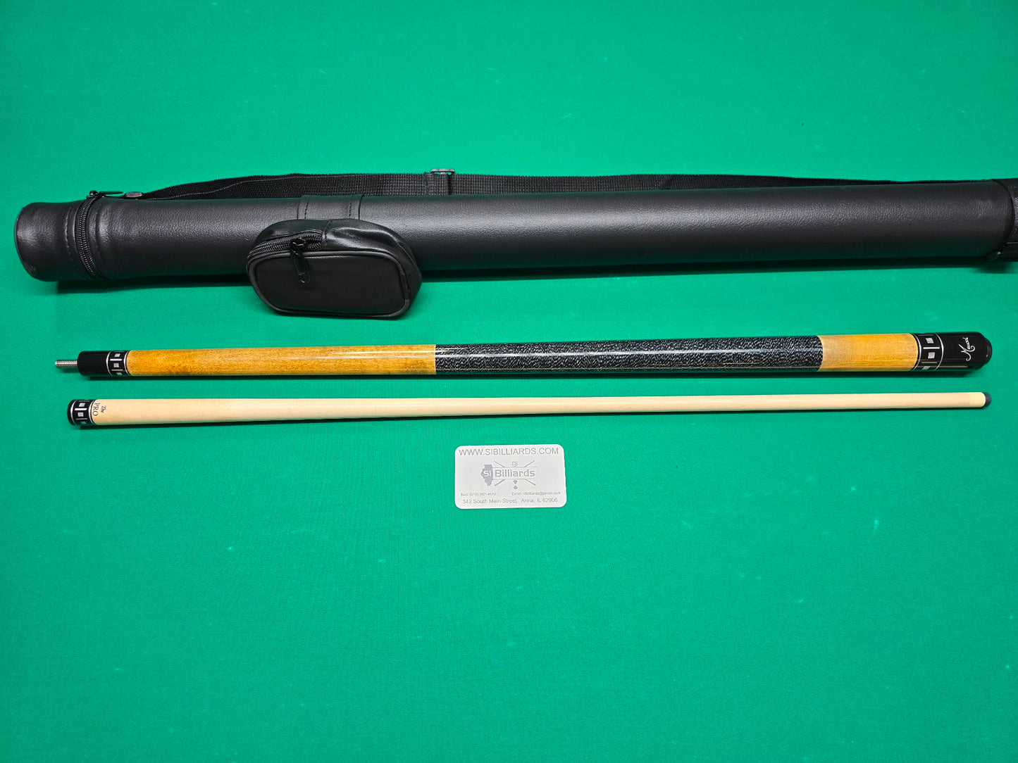 Meucci Brick & Mortar 1 Pool Cue 19oz w/ 12.5mm Pro Shaft! Free Hard Case!
