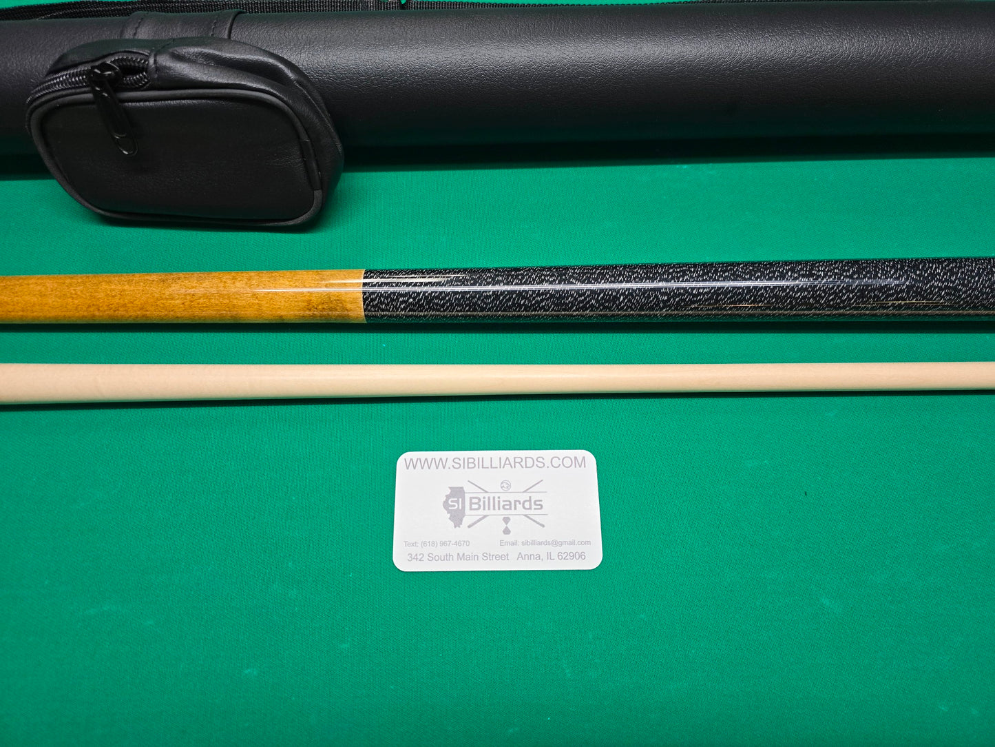 Meucci Brick & Mortar 1 Pool Cue 19oz w/ 12.5mm Pro Shaft! Free Hard Case!