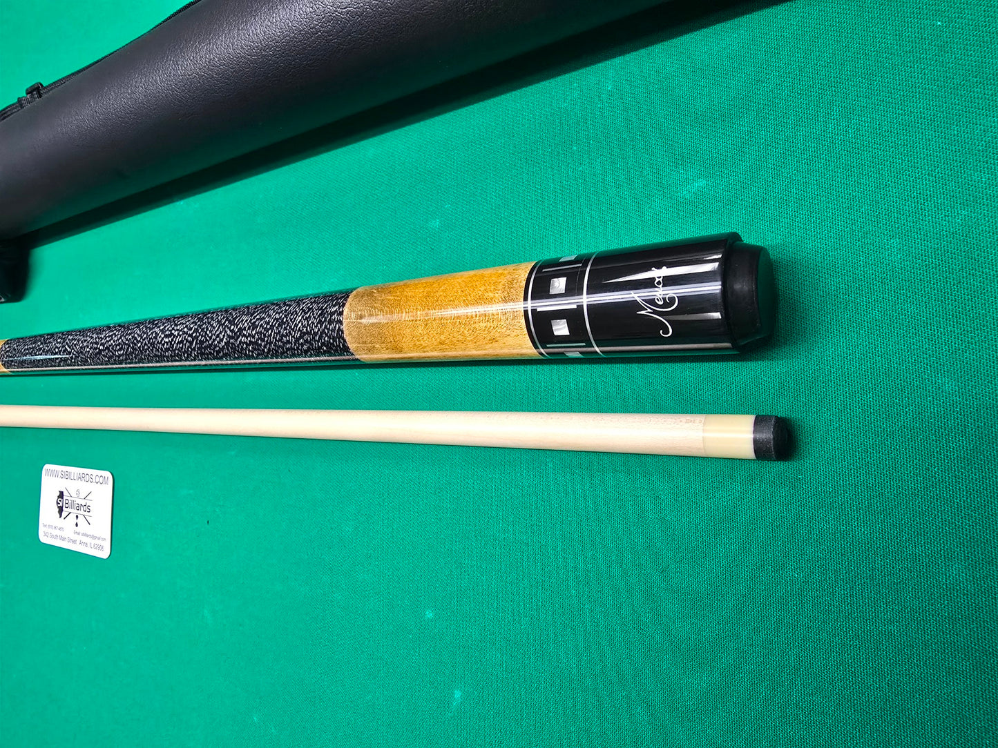 Meucci Brick & Mortar 1 Pool Cue 19oz w/ 12.5mm Pro Shaft! Free Hard Case!