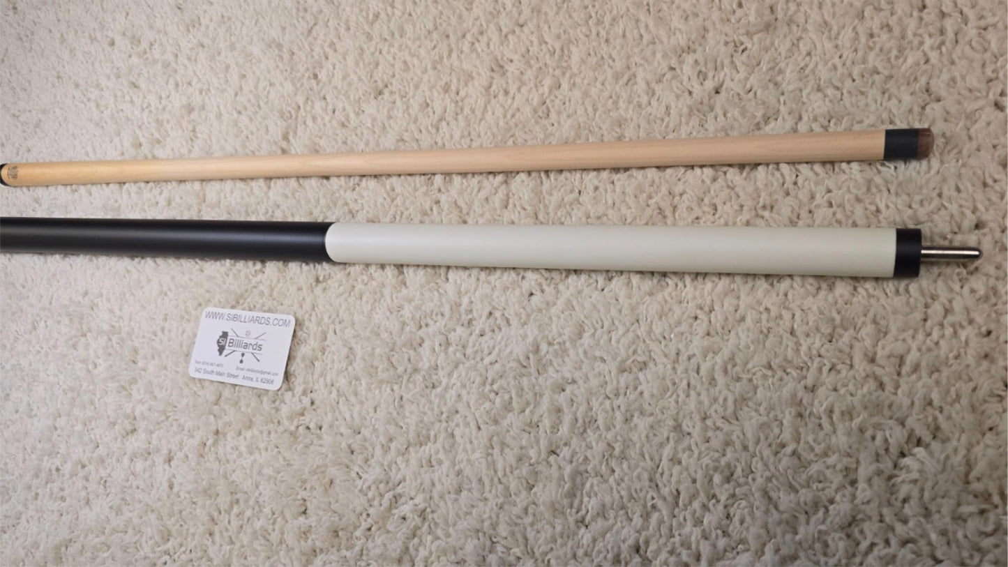 Koda KDHHWH Heavy Hitter Break/Jump Cue - Black/White 13.5mm Shaft Phenolic Tip