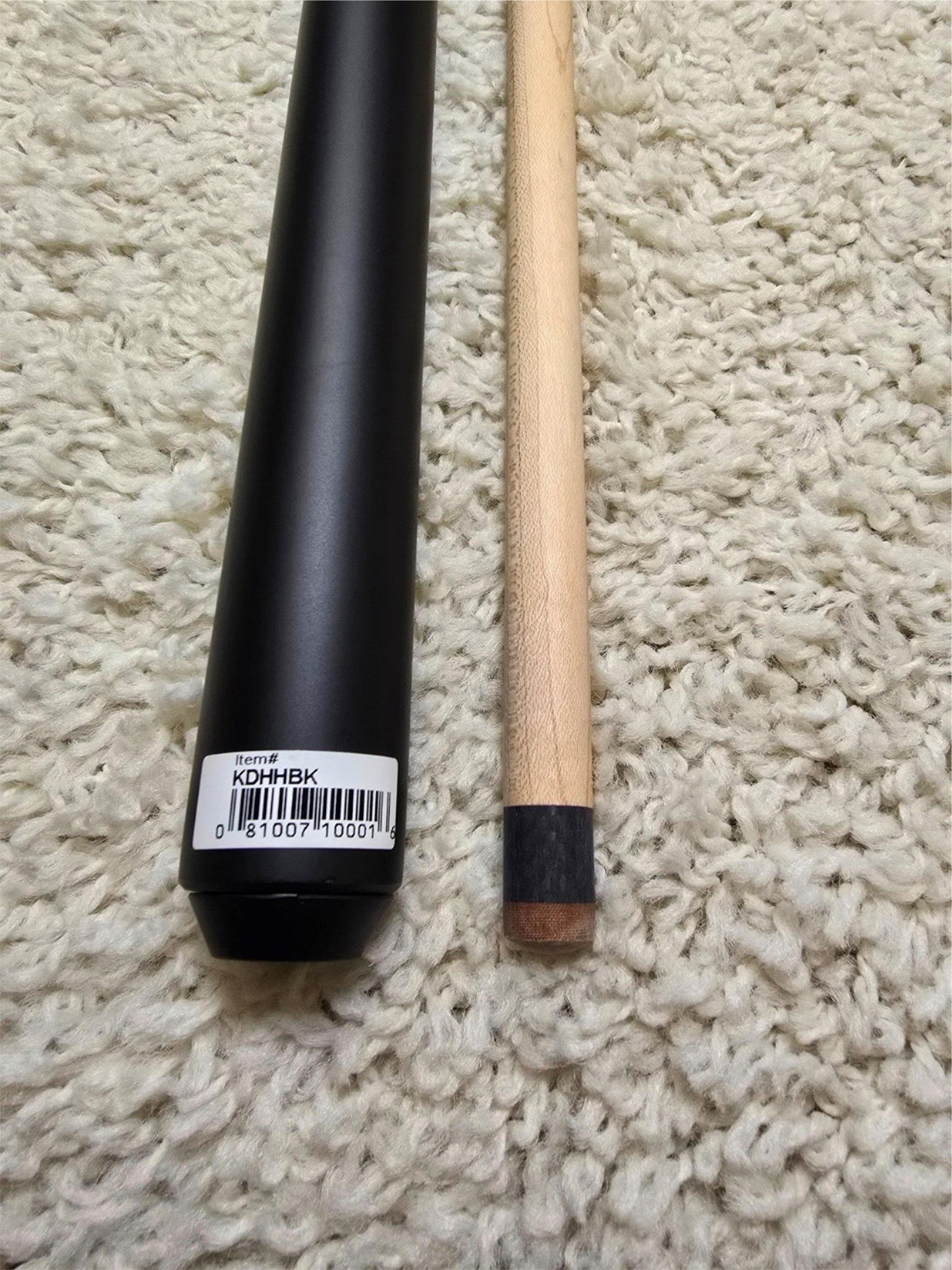 Koda KDHHBK Heavy Hitter Break/Jump Cue - Black 13.5mm Shaft Phenolic Tip