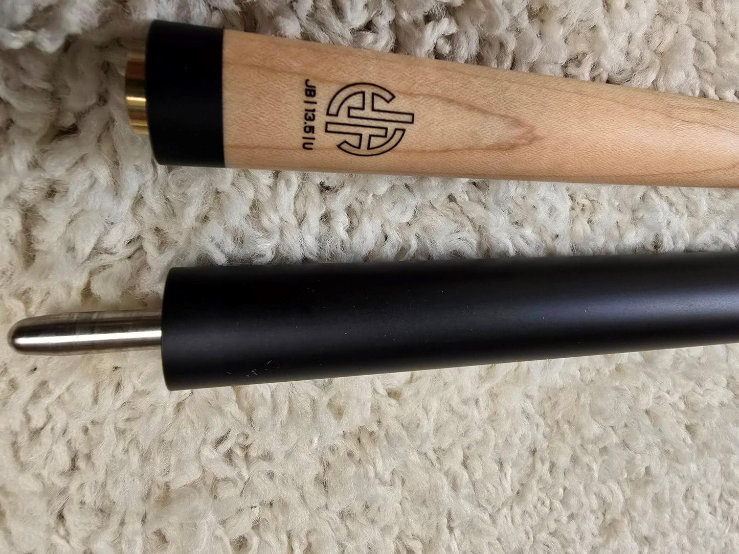 Koda KDHHBK Heavy Hitter Break/Jump Cue - Black 13.5mm Shaft Phenolic Tip