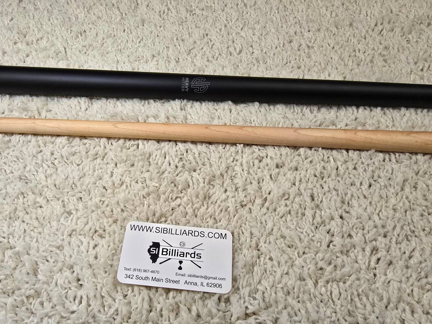 Koda KDHHBK Heavy Hitter Break/Jump Cue - Black 13.5mm Shaft Phenolic Tip
