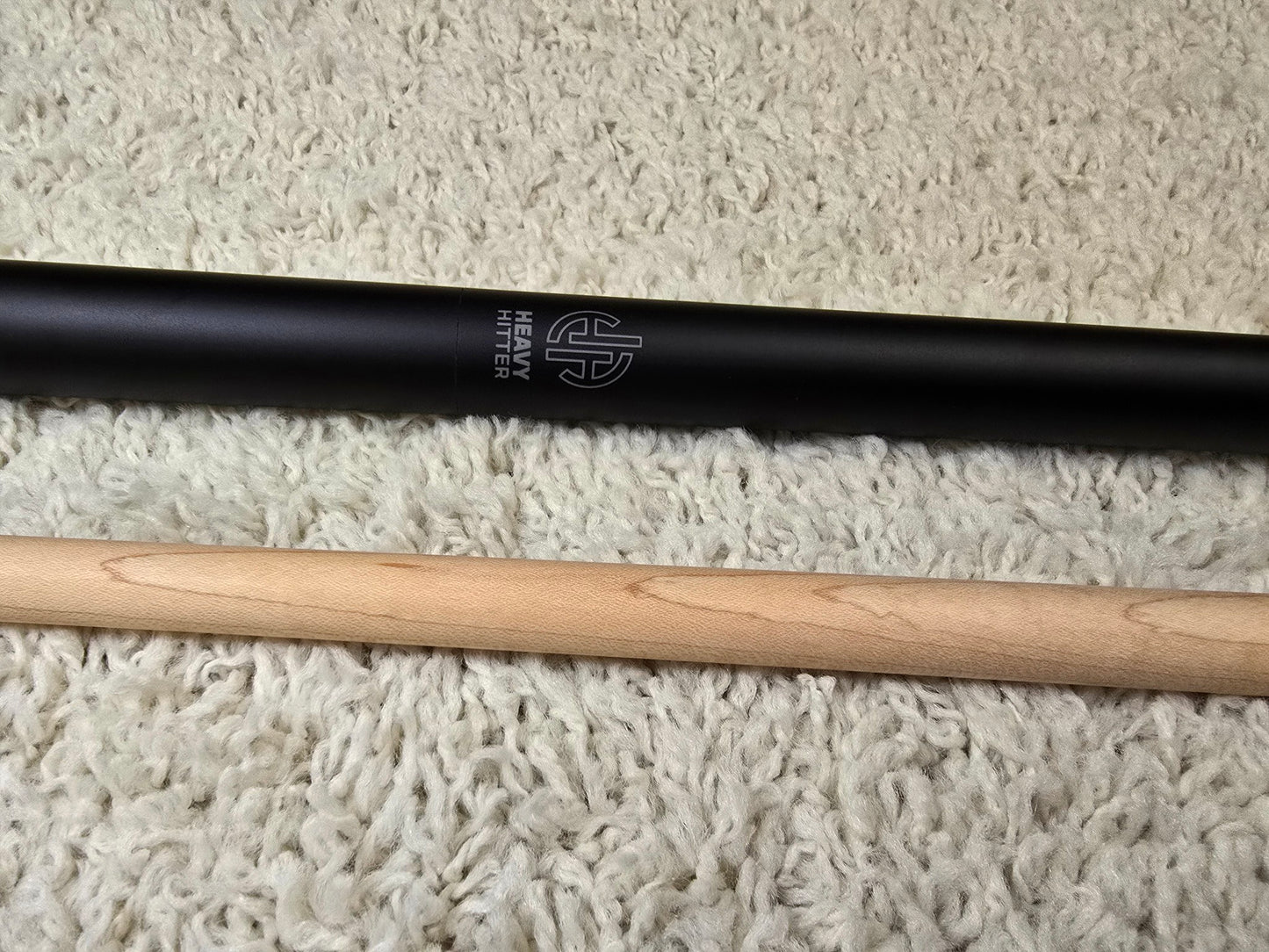 Koda KDHHBK Heavy Hitter Break/Jump Cue - Black 13.5mm Shaft Phenolic Tip