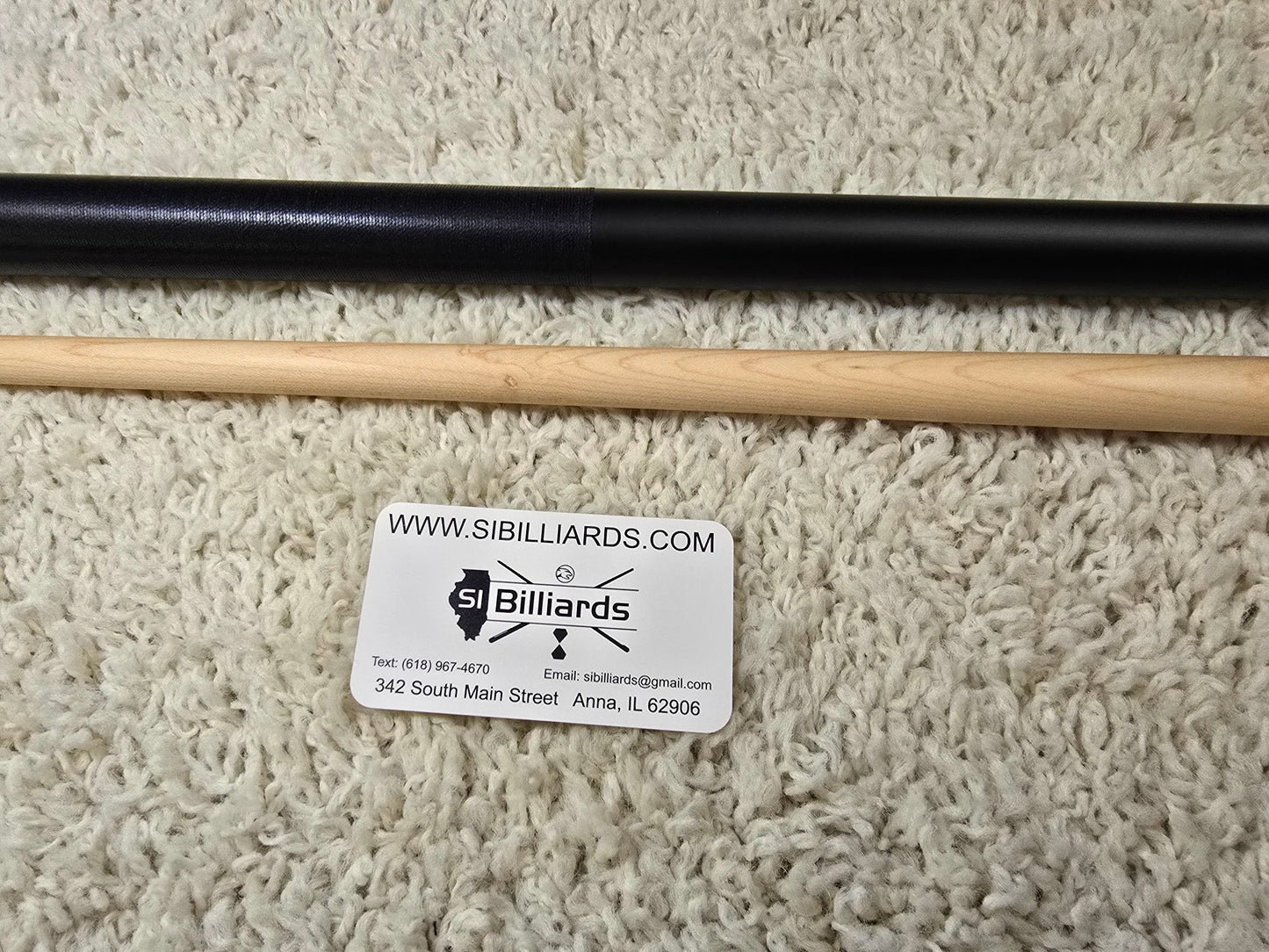 K2 Pool KLB11 Cue Matte Black With Blue W/ K2 LD 12.5MM Shaft!