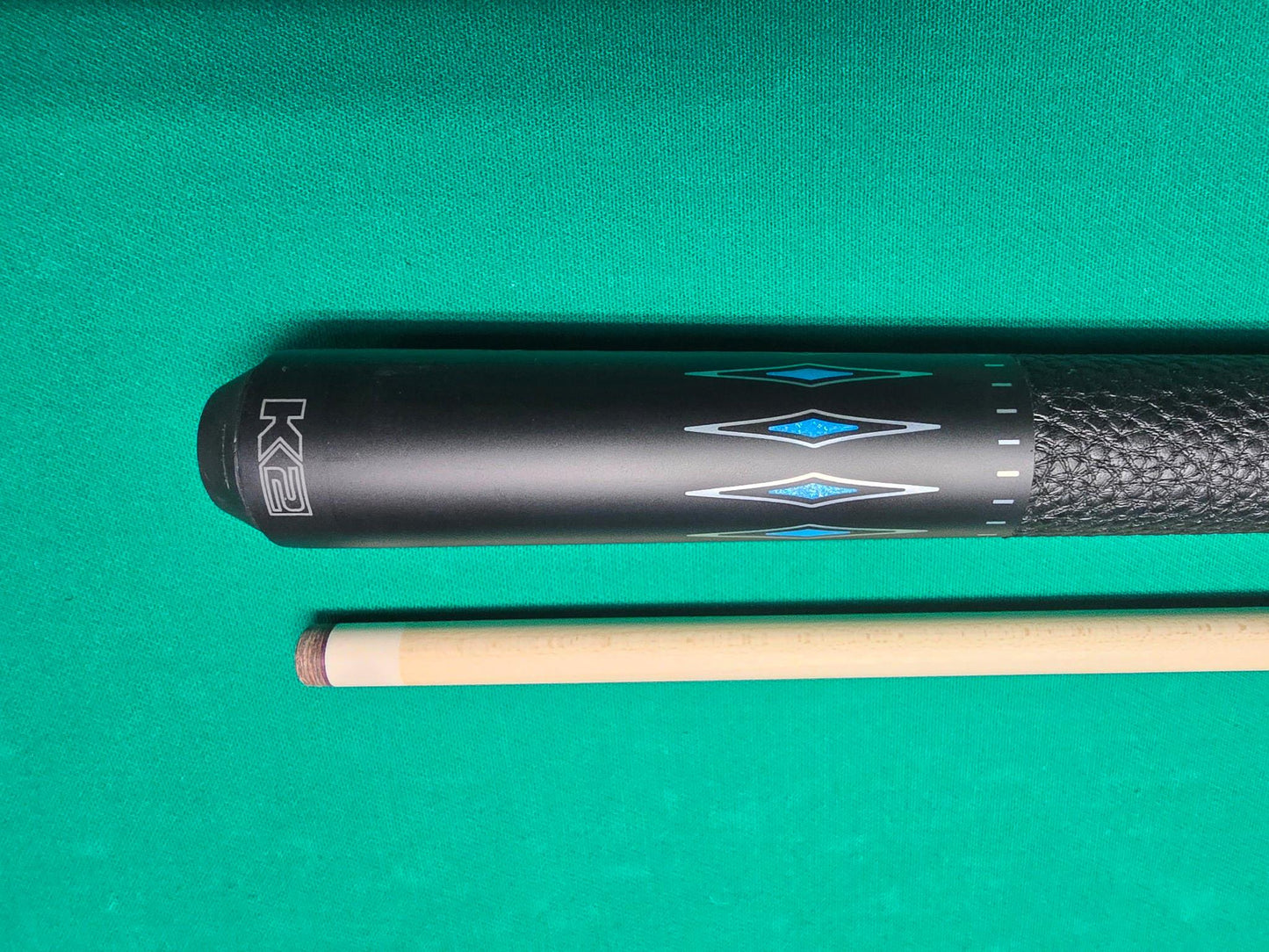 K2 KLSE13 Pool Cue | 11.75mm TPT Shaft | Quick Release | Leather Wrap | New