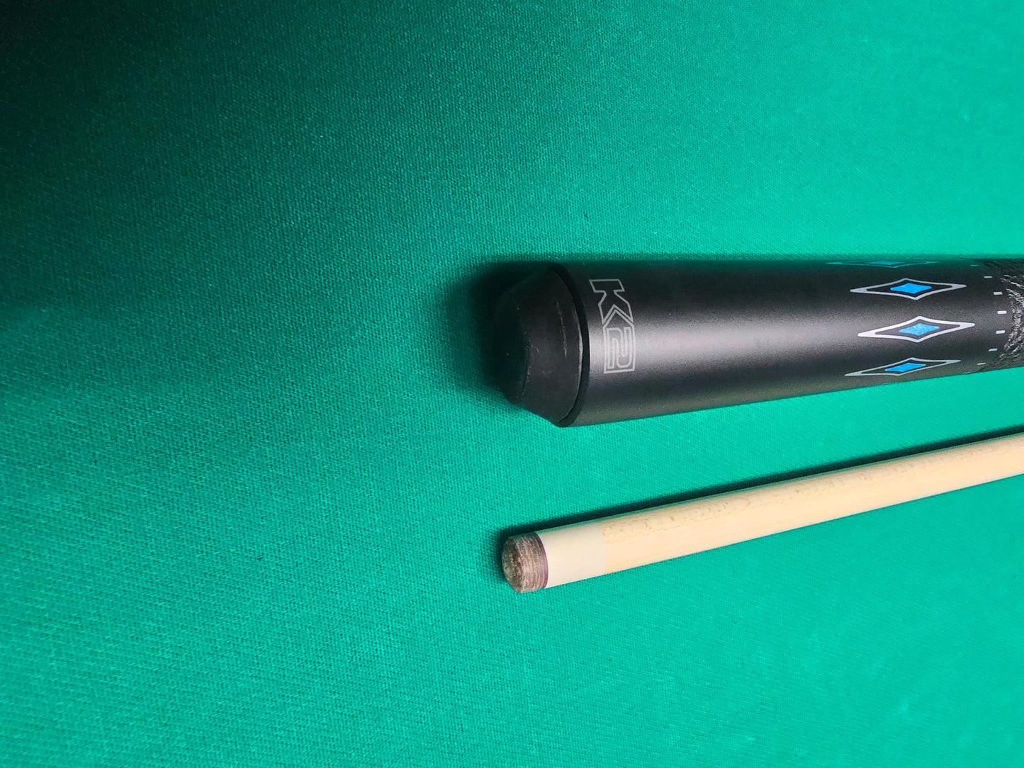 K2 KLSE13 Pool Cue | 11.75mm TPT Shaft | Quick Release | Leather Wrap | New