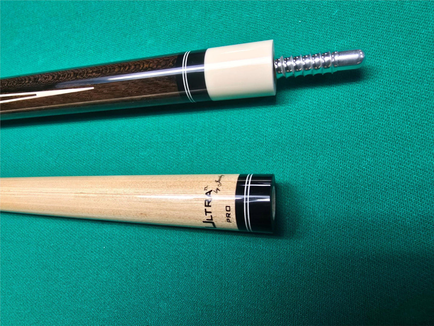 Jacoby HB8 V2 Zircote Cue w/ 284 Inlays + 12.75mm Ultra Shaft & Case - Free Ship