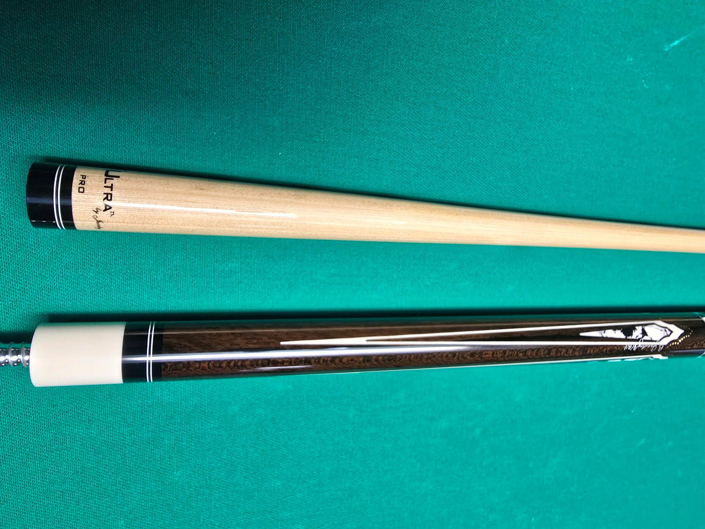 Jacoby HB8 V2 Zircote Cue w/ 284 Inlays + 12.75mm Ultra Shaft & Case - Free Ship