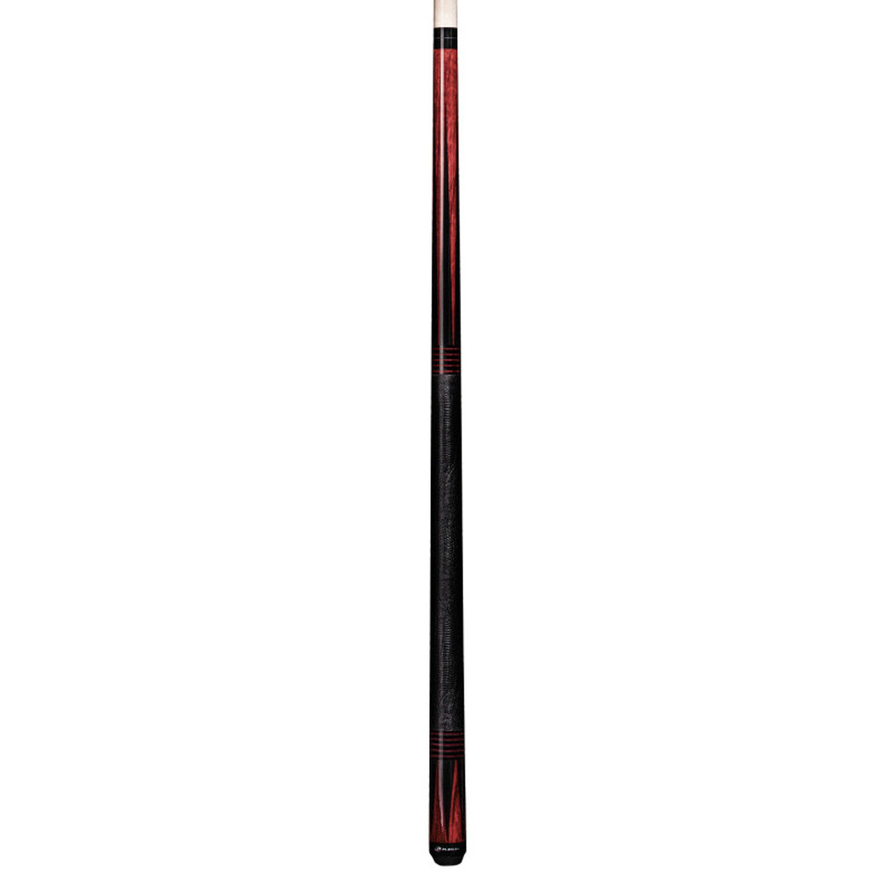 Players E2345 Cocobolo Stain Zebrawood Cue with Leatherette Wrap! Free Shipping!