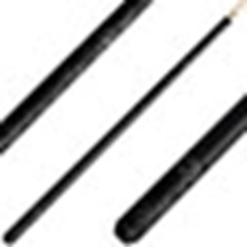 KODA KDV30BK Pool Cue | Matte Black | Silver Rose Graphic | 12.5mm Maple Shaft