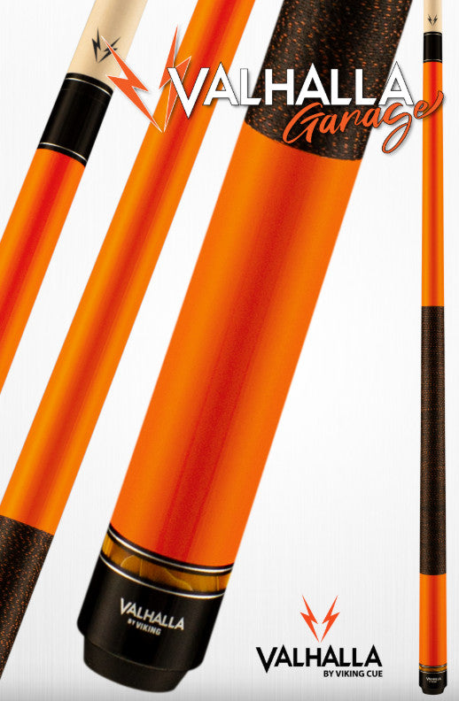 Viking Cues Valhalla VG021 Pool Cue – Orange Pearlescent! Pick Your Weight!