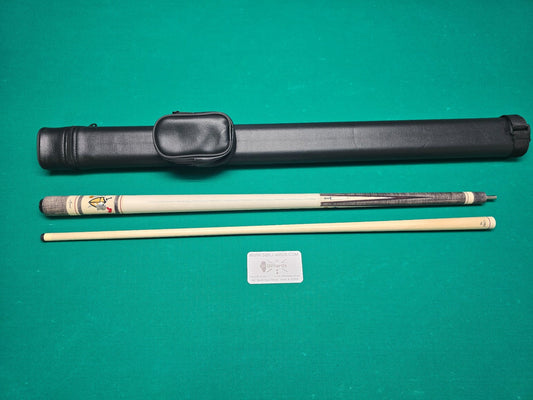 Meucci HOF-7 Pool Cue – 12.5mm Pro Shaft | Medieval Style | FREE 1x1 Hard Case