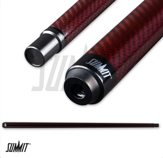 Summit Break - SUMLBK02 - Full Carbon Fiber Red Break Cue 19oz Free Shipping!