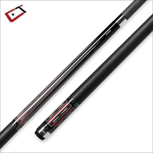 Cynergy Nineball Series Ink Black LTW 12.5mm Pool Cue 12.5mm Shaft 19oz