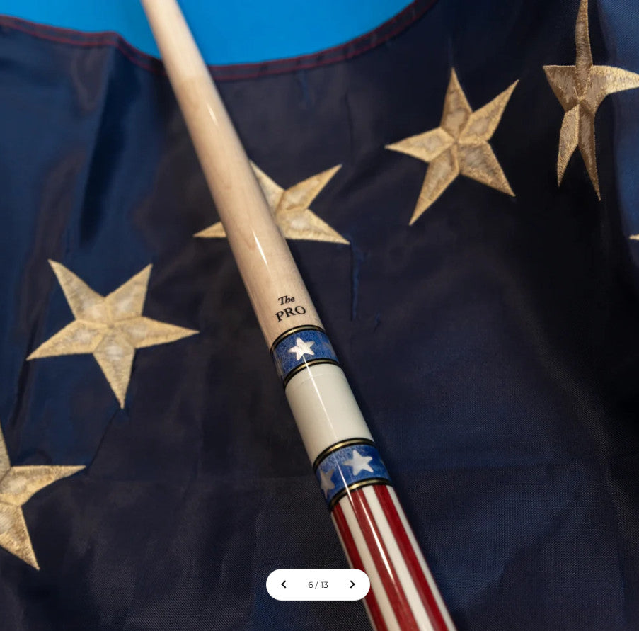 Meucci Liberty Torch Pool Cue 12.5mm Kielwood Shaft! Free Hard Case
